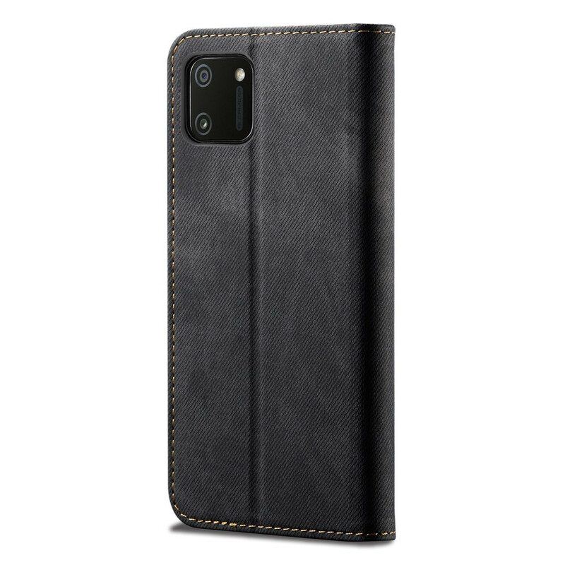 Schutzhülle Für Realme C11 Flip Case Kunstleder-jeans-textur