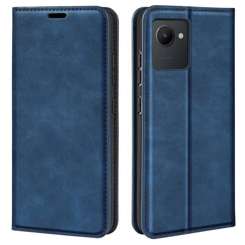 Schutzhülle Für Realme C30 Flip Case Hautgefühl