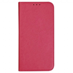 Flip Case Samsung Galaxy M55 5g Kreuztextur