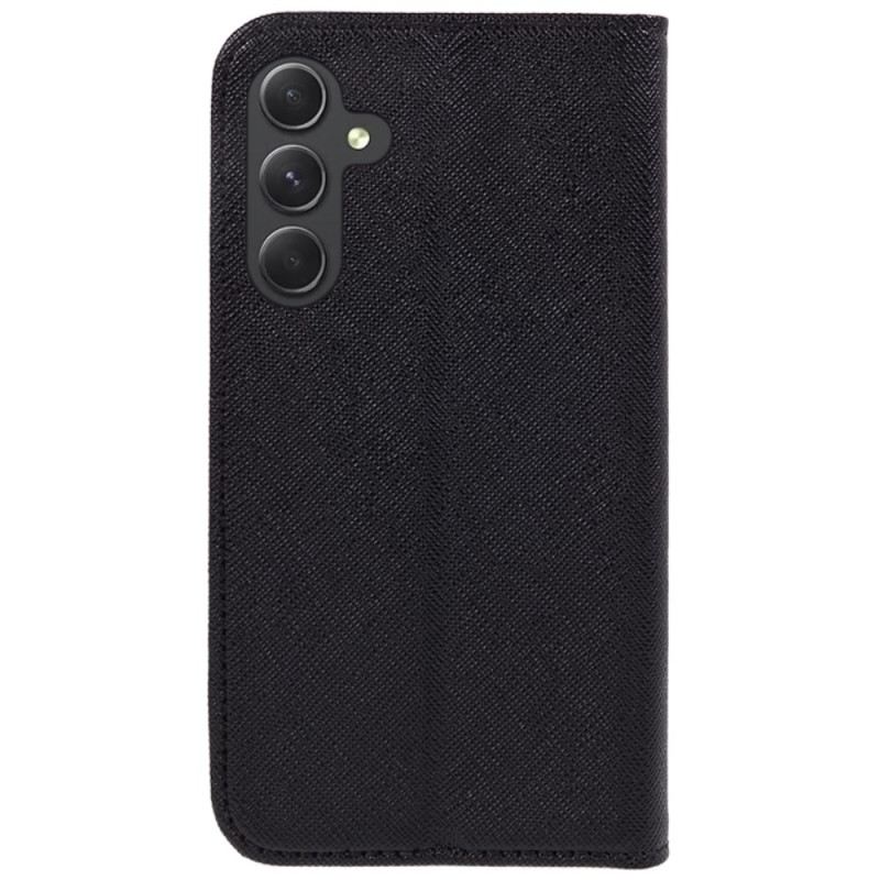 Flip Case Samsung Galaxy M55 5g Kreuztextur