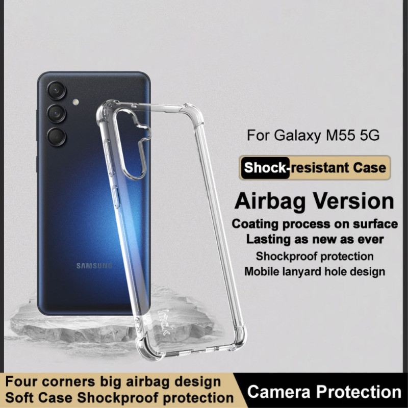 Hülle Samsung Galaxy M55 5g Transparenter Airbag Imak