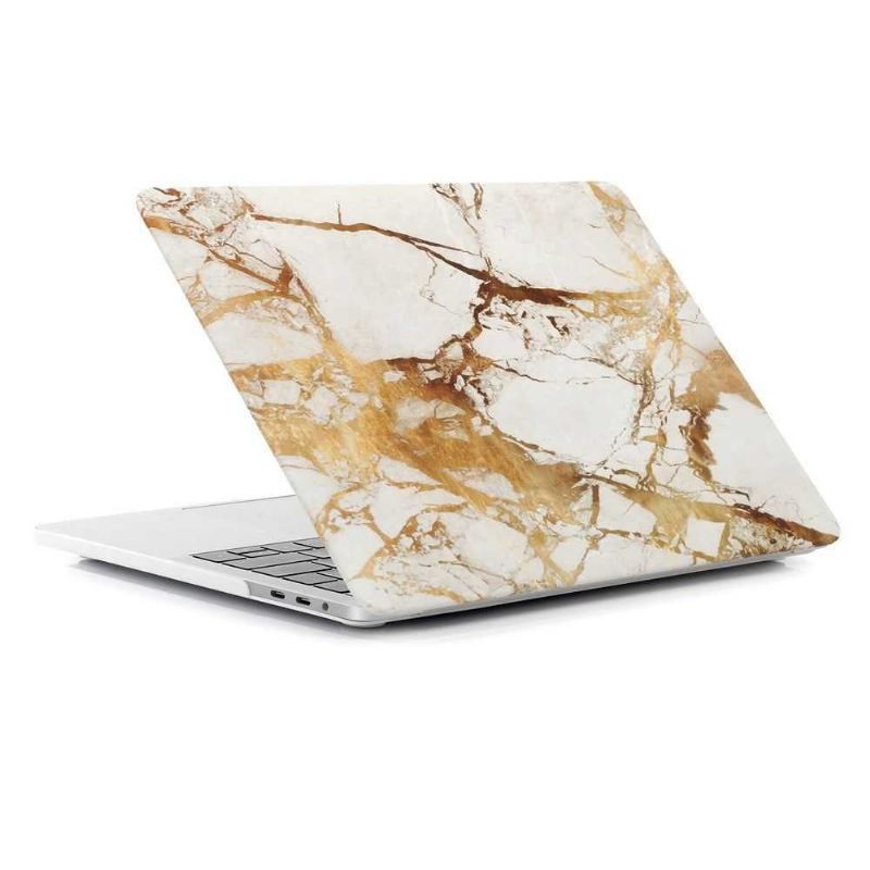 Macbook Pro 15 Hülle / Marble Touch Bar – Gold