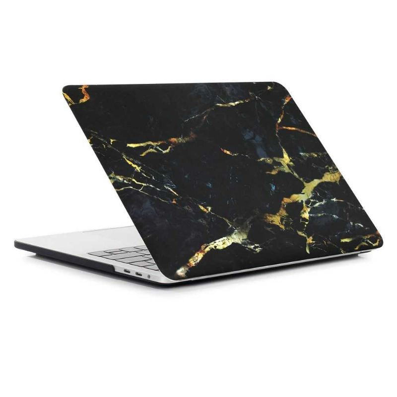 Macbook Pro 15 Hülle / Marble Touch Bar – Schwarz / Gold