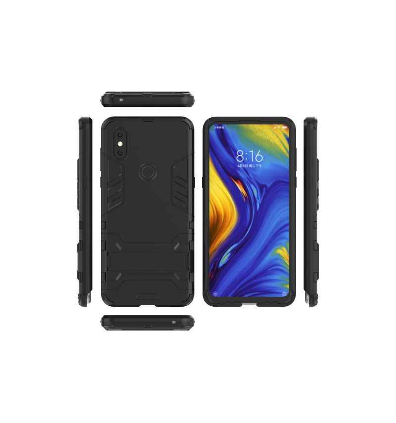 Handyhülle Für Xiaomi Mi Mix 3 Cool Guard Stoßfest Mit Integriertem Ständer