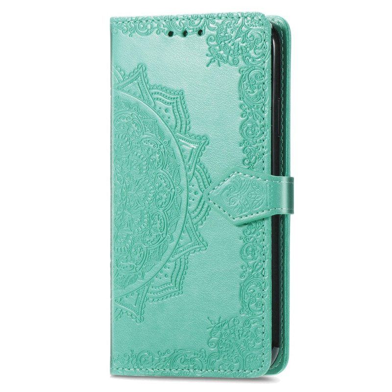 Flip Case Für Vivo Y35 Barock-mandala