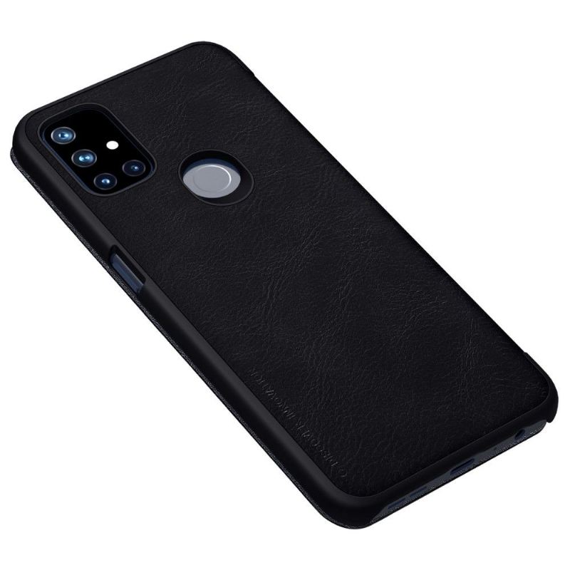 Flip Case Für OnePlus Nord N10 Ledereffekt Der Qin-serie