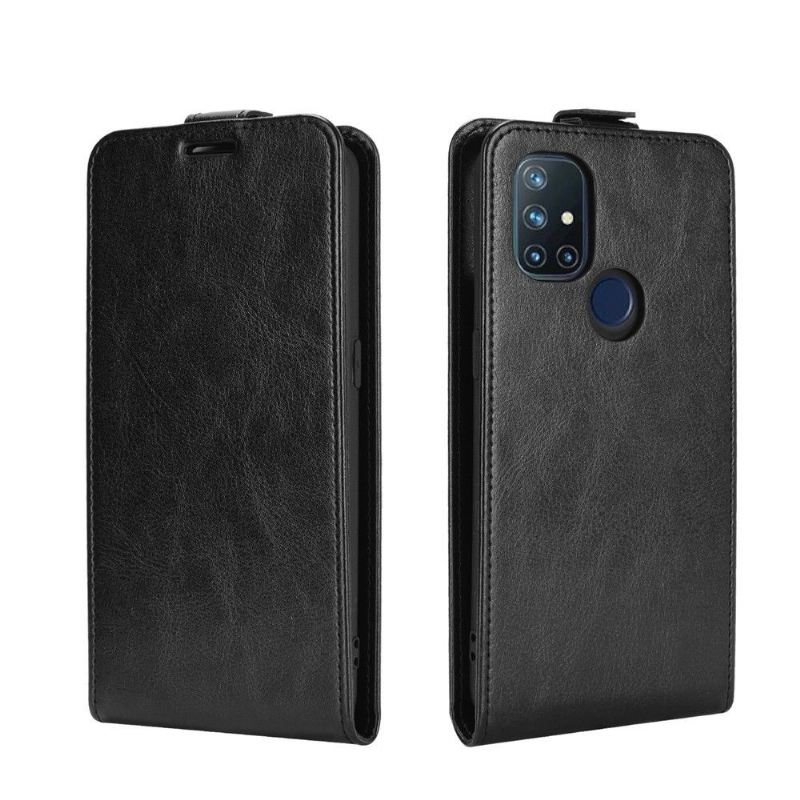 Flip Case Für OnePlus Nord N10 Flip Case Vertikales Kunstleder