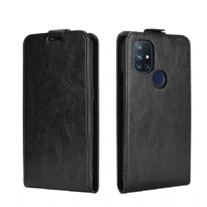 Flip Case Für OnePlus Nord N10 Flip Case Vertikales Kunstleder