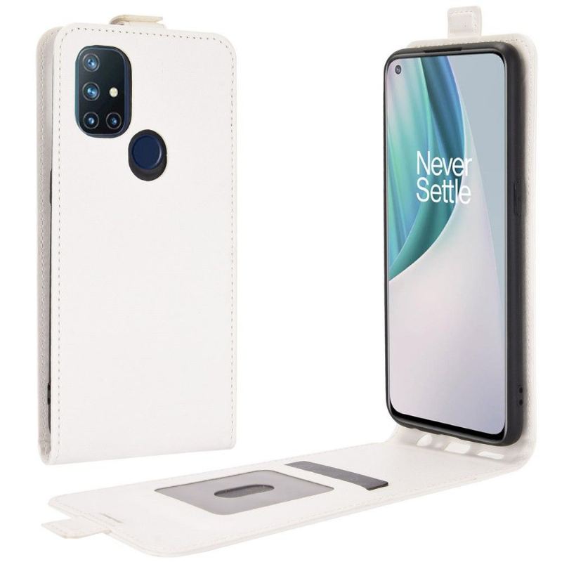 Flip Case Für OnePlus Nord N10 Flip Case Vertikales Kunstleder