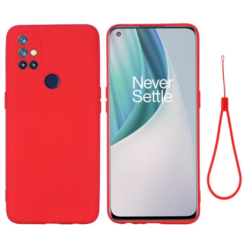 Hülle Für OnePlus Nord N10 Puro Flüssigsilikon