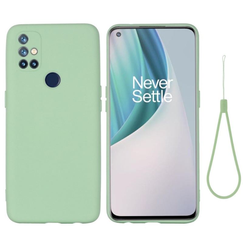 Hülle Für OnePlus Nord N10 Puro Flüssigsilikon