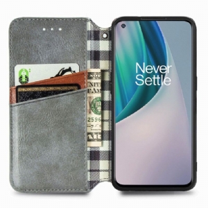 Lederhüllen Für OnePlus Nord N10 Kartenhalter Im Kub-design