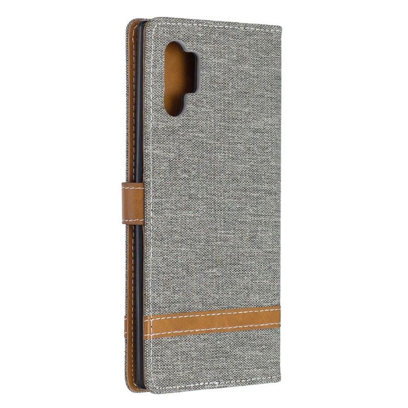 Flip Case Für Samsung Galaxy Note 10+ / Note 10+ 5G Stoffbezug