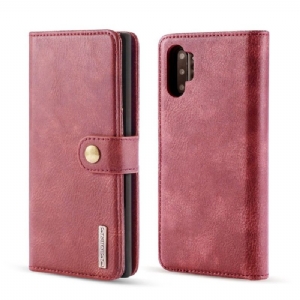 Hülle Flip Case Für Samsung Galaxy Note 10+ / Note 10+ 5G Brieftasche Mit Abnehmbarer Schale