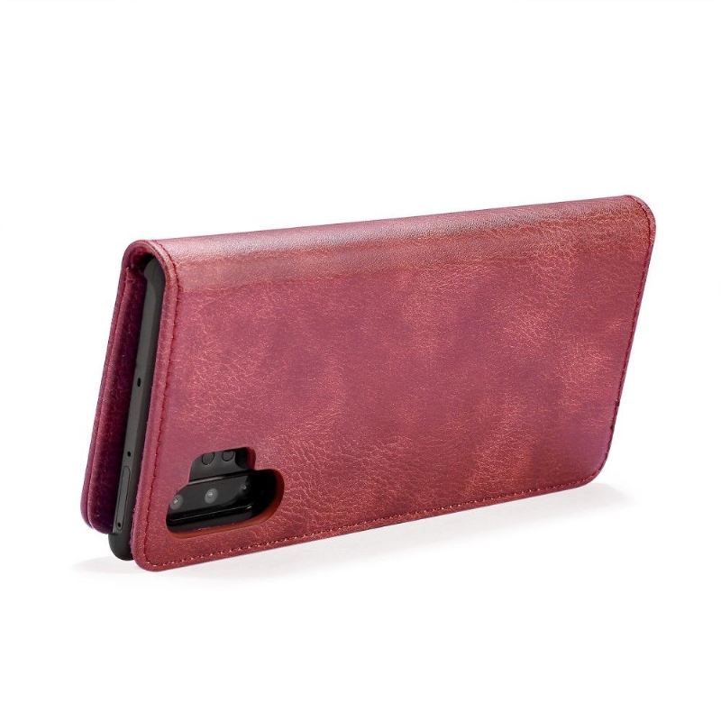 Hülle Flip Case Für Samsung Galaxy Note 10+ / Note 10+ 5G Brieftasche Mit Abnehmbarer Schale