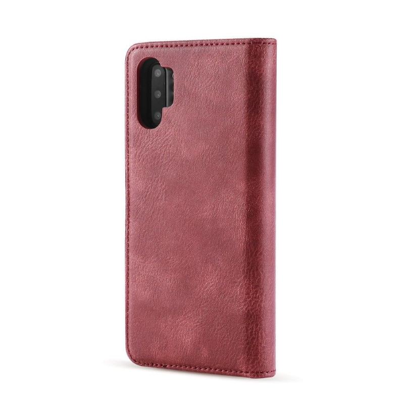 Hülle Flip Case Für Samsung Galaxy Note 10+ / Note 10+ 5G Brieftasche Mit Abnehmbarer Schale