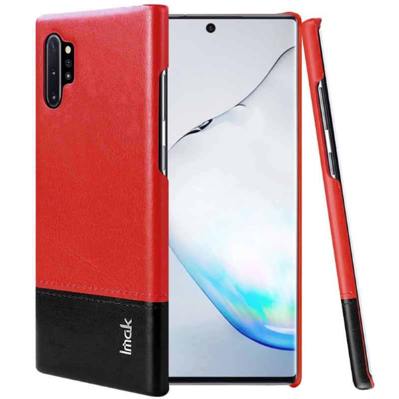 Hülle Für Samsung Galaxy Note 10+ / Note 10+ 5G Imak Bicolor Kunstleder