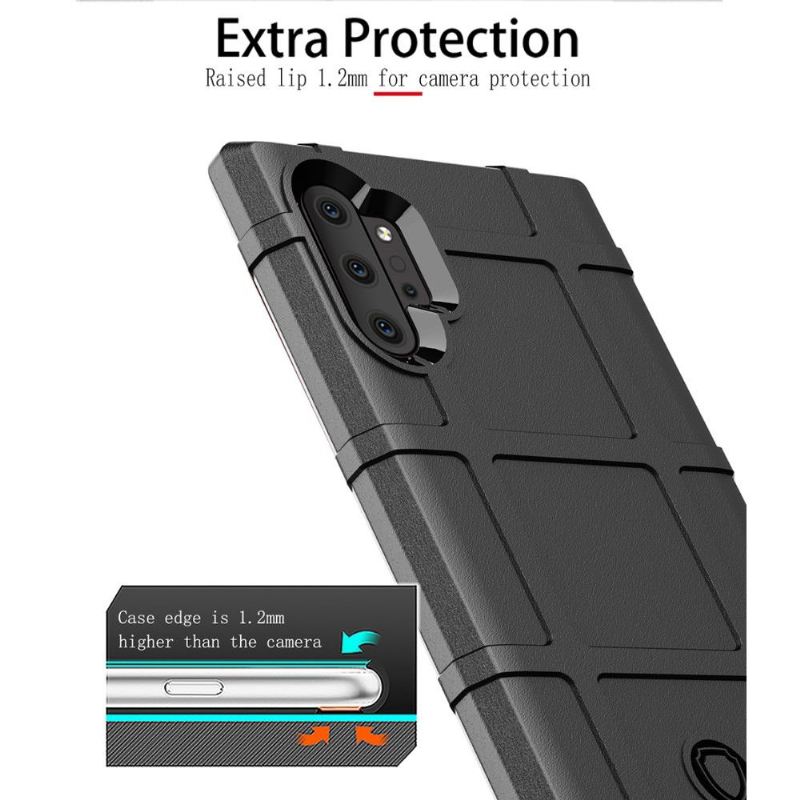 Hülle Für Samsung Galaxy Note 10+ / Note 10+ 5G Rugged Shield Stoßfest