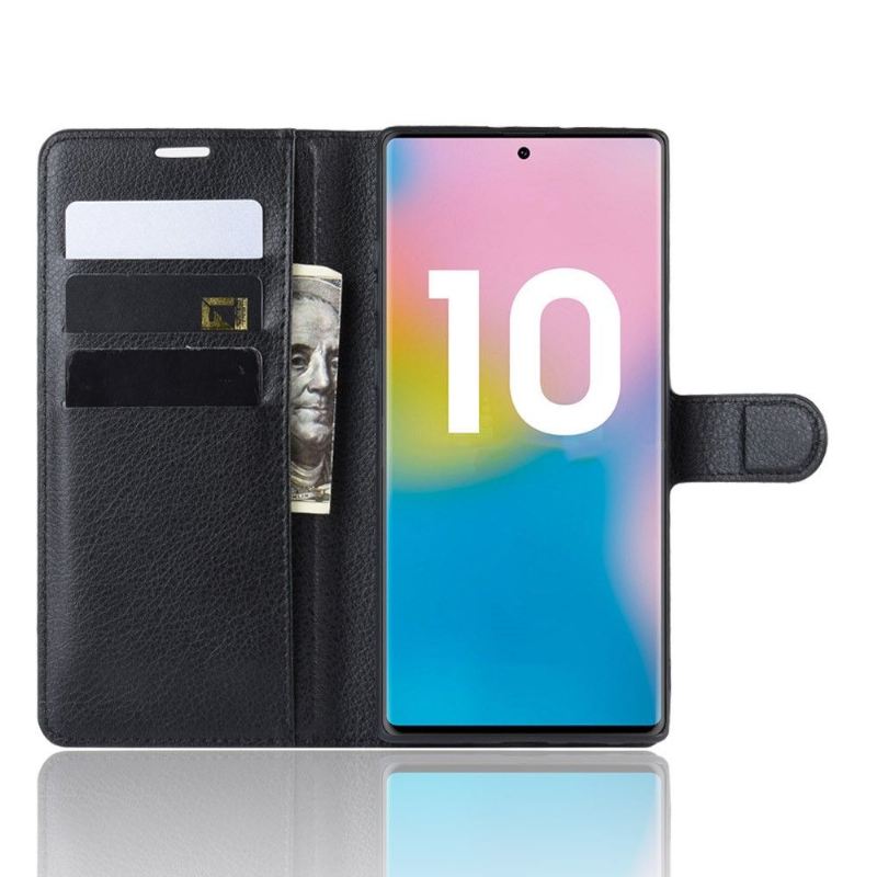 Lederhüllen Für Samsung Galaxy Note 10+ / Note 10+ 5G Geldbörse Leder-stil