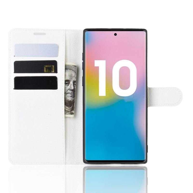 Lederhüllen Für Samsung Galaxy Note 10+ / Note 10+ 5G Geldbörse Leder-stil