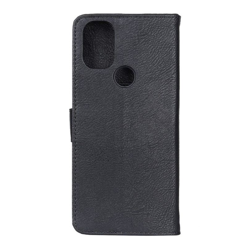 Flip Case Für OnePlus Nord N100 Khazneh-ledereffekt