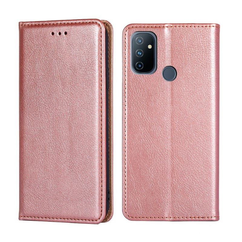 Handyhülle Für OnePlus Nord N100 Flip Case Reines Kunstleder