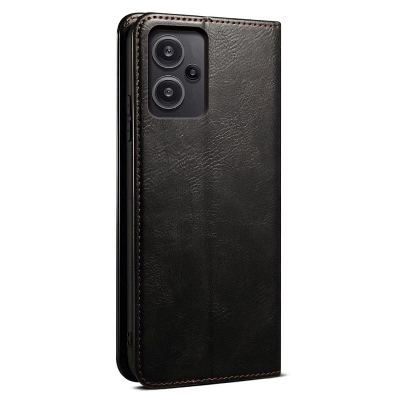 Flip Case Für Xiaomi Redmi Note 13 Pro Plus 5g Gewachstes Kunstleder