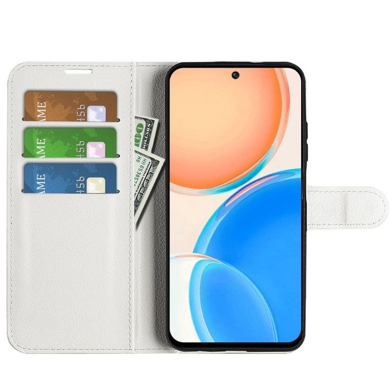 Flip Case Für Honor X8 Brieftasche Lederstil