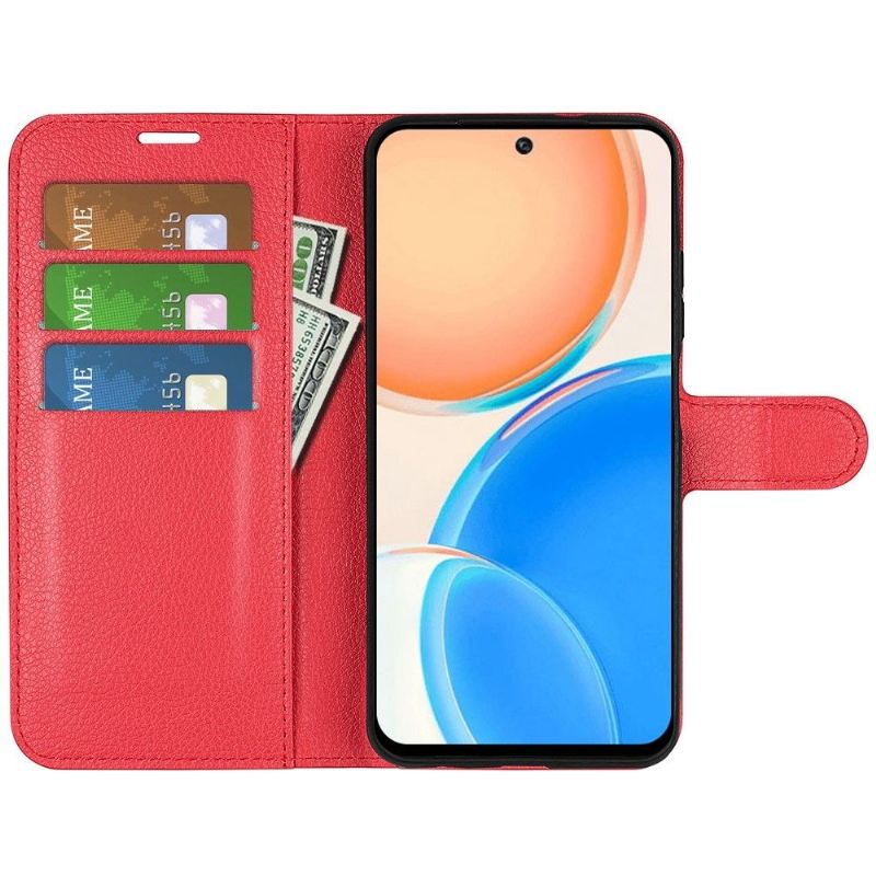 Flip Case Für Honor X8 Brieftasche Lederstil