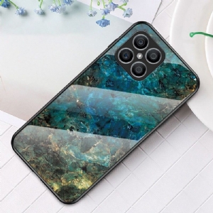 Handyhülle Für Honor X8 Ocean Marble Glasrückseite