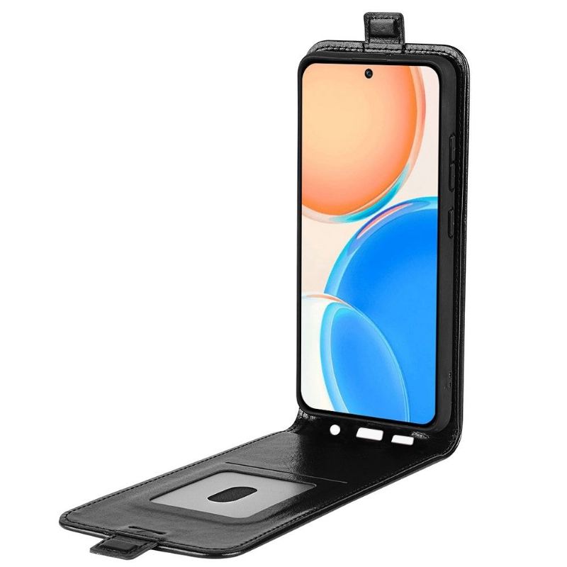 Lederhüllen Für Honor X8 Anti-Sturz Flip Case Vertikales Kunstleder