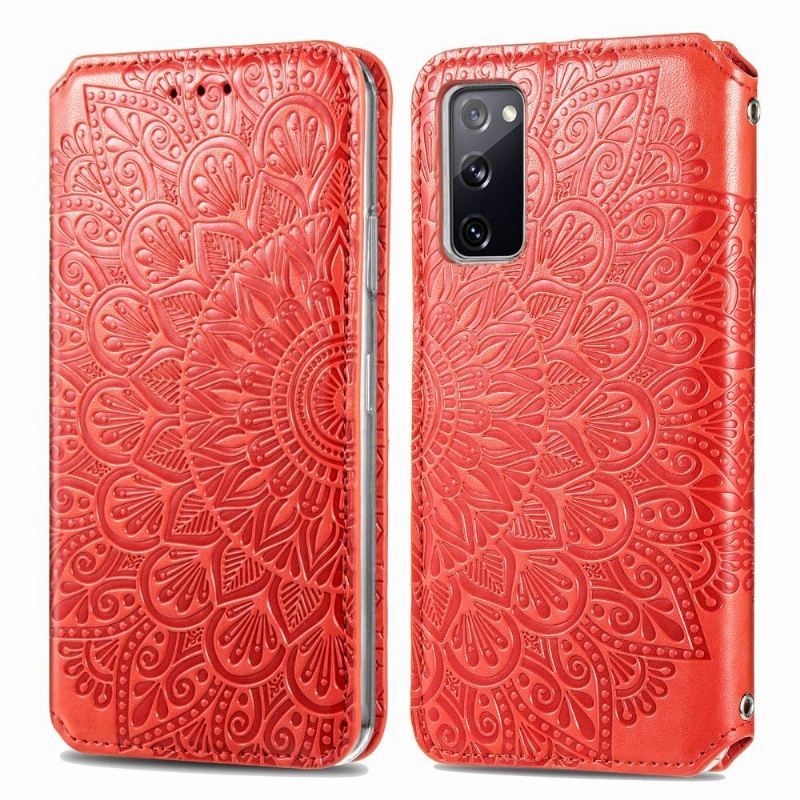 Flip Case Für Samsung Galaxy S20 FE Schickes Mandala