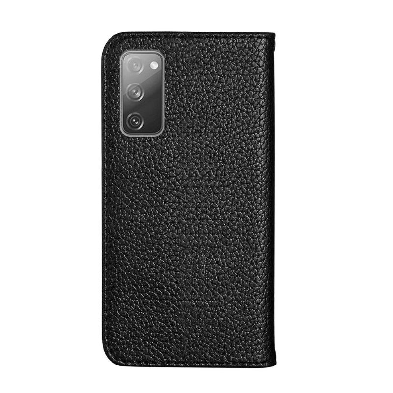 Handyhülle Für Samsung Galaxy S20 FE Flip Case Genarbtes Kunstleder