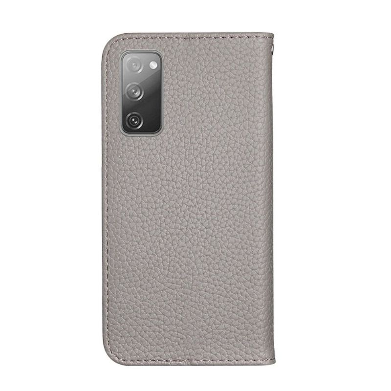 Handyhülle Für Samsung Galaxy S20 FE Flip Case Genarbtes Kunstleder