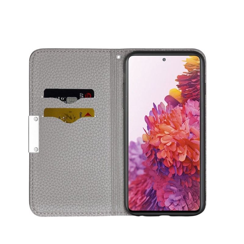 Handyhülle Für Samsung Galaxy S20 FE Flip Case Genarbtes Kunstleder