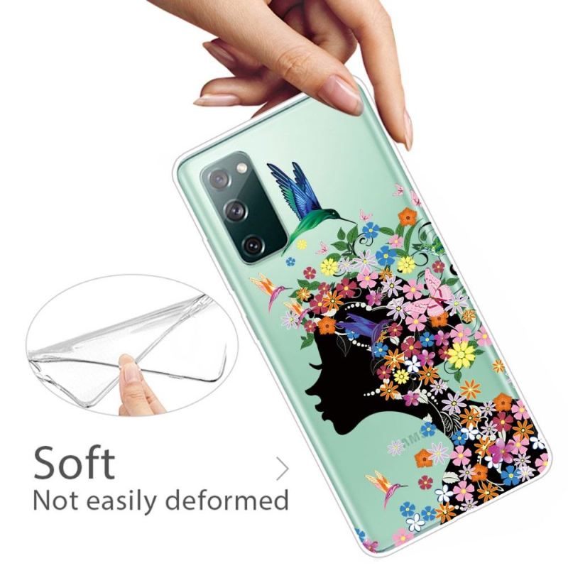 Hülle Für Samsung Galaxy S20 FE Kolibri-blumen