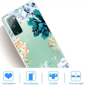 Hülle Für Samsung Galaxy S20 FE Vielzahl Von Blumen