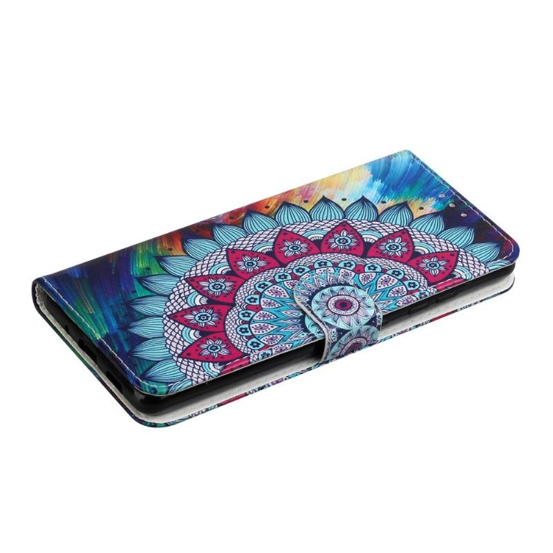 Lederhüllen Für Samsung Galaxy S20 FE Blumen-mandala