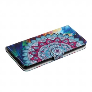 Lederhüllen Für Samsung Galaxy S20 FE Blumen-mandala