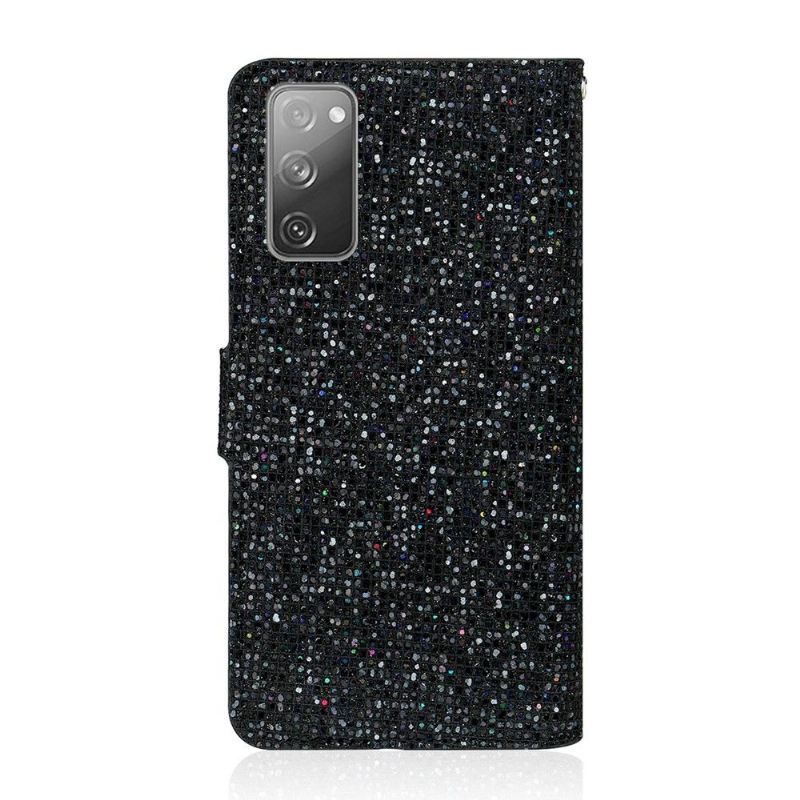 Lederhüllen Für Samsung Galaxy S20 FE Glitter-kartenhalter