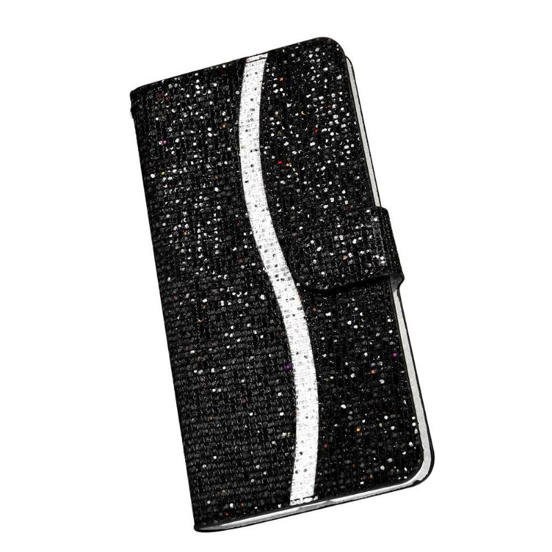 Lederhüllen Für Samsung Galaxy S20 FE Glitter-kartenhalter