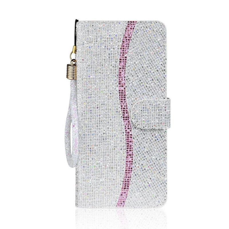 Lederhüllen Für Samsung Galaxy S20 FE Glitter-kartenhalter