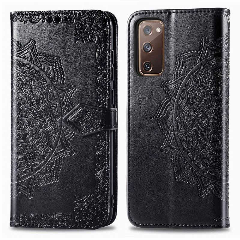 Lederhüllen Für Samsung Galaxy S20 FE Mandala-kartenhalter