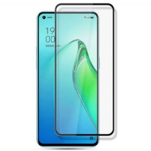 Displayschutzfolie Aus Gehärtetem Glas Für Oppo Reno 8 Pro Mit Schwarzen Kanten