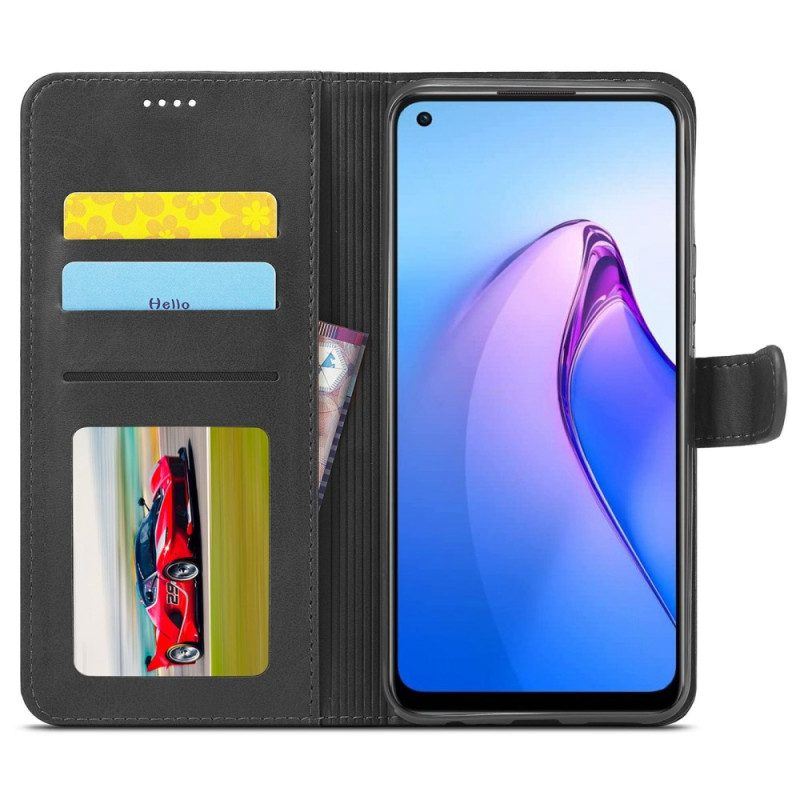 Flip Case Für Oppo Reno 8 Pro Kunstleder Lc.imeeke