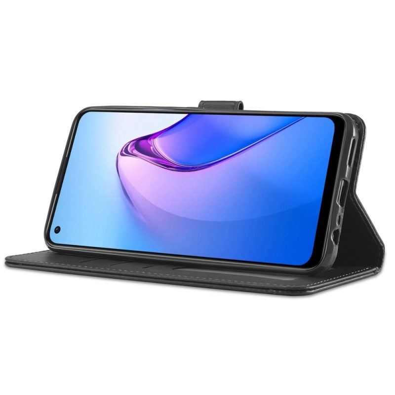 Flip Case Für Oppo Reno 8 Pro Kunstleder Lc.imeeke