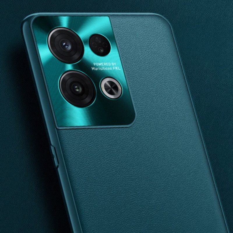 Handyhülle Für Oppo Reno 8 Pro Hochwertiges Kunstleder