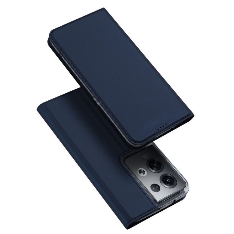 Schutzhülle Für Oppo Reno 8 Pro Flip Case Skin Pro Dux Ducis