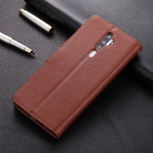 Flip Case Für Oppo A9 2020 Azns Kunstleder