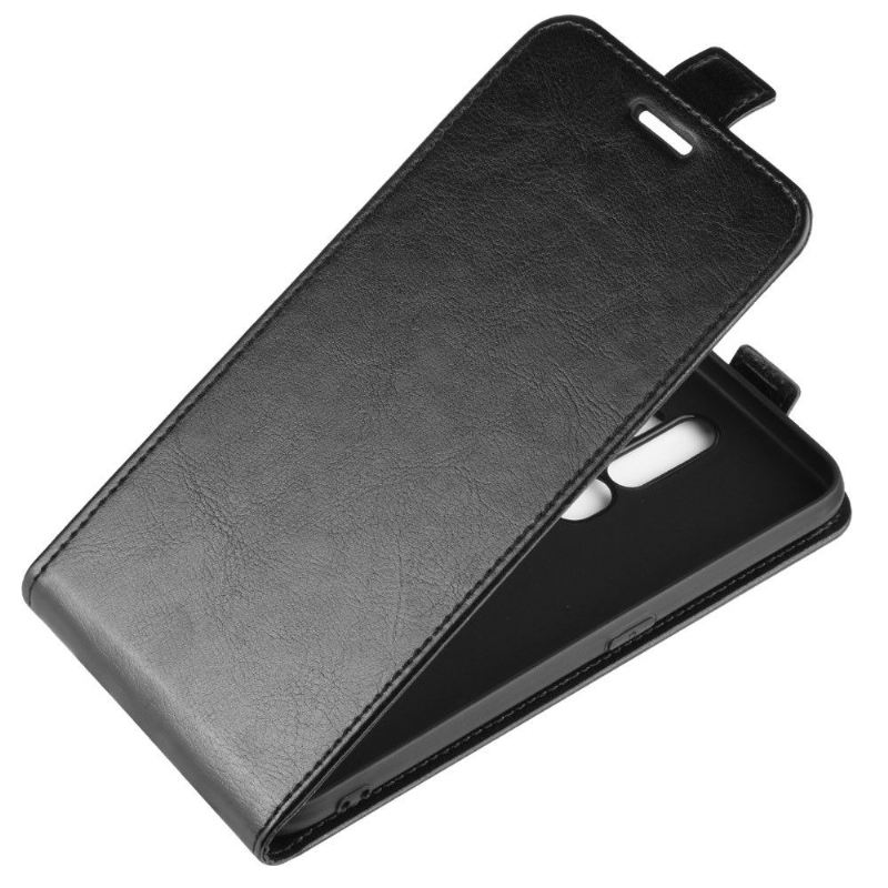 Lederhüllen Für Oppo A9 2020 Flip Case Kunstleder Vertikal